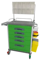 OVM - 02 vozík zdravotnický, jarní zeleň